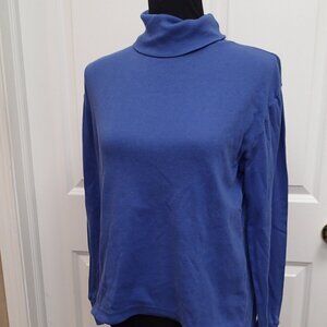 Erika Blue Ladies Turtleneck Size XL